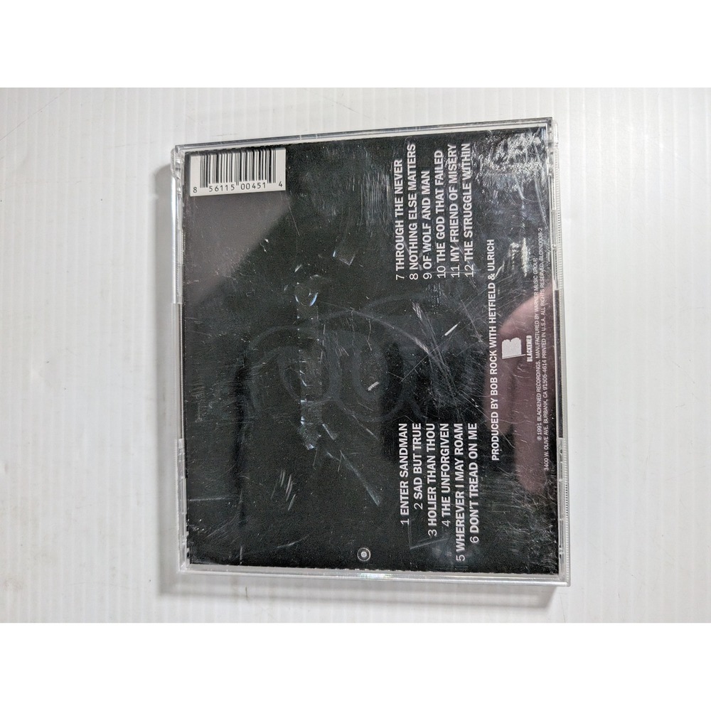 Metallica Self Titled Black Album CD 1991 Blackened Recordings BLCKND008-2 Heav - Picture 6 of 6